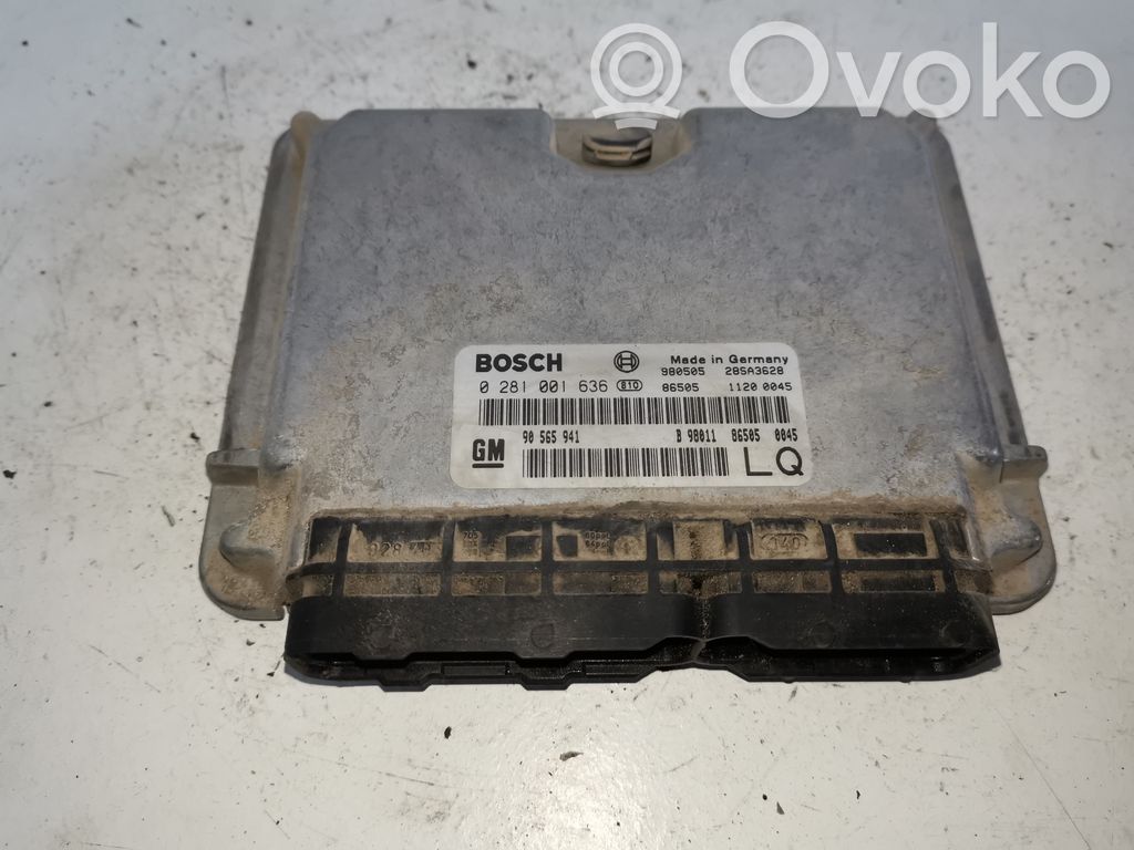 Engine control unit/module   0281001636,90565941