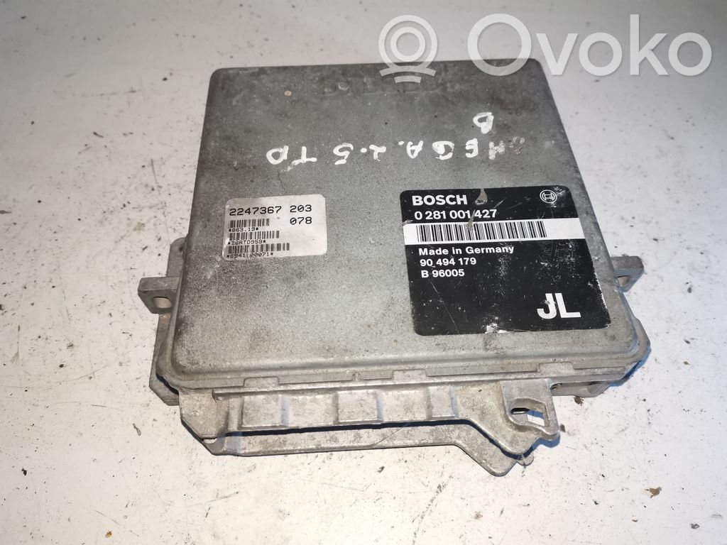 Engine control unit/module   0281001427,90494179,2247367