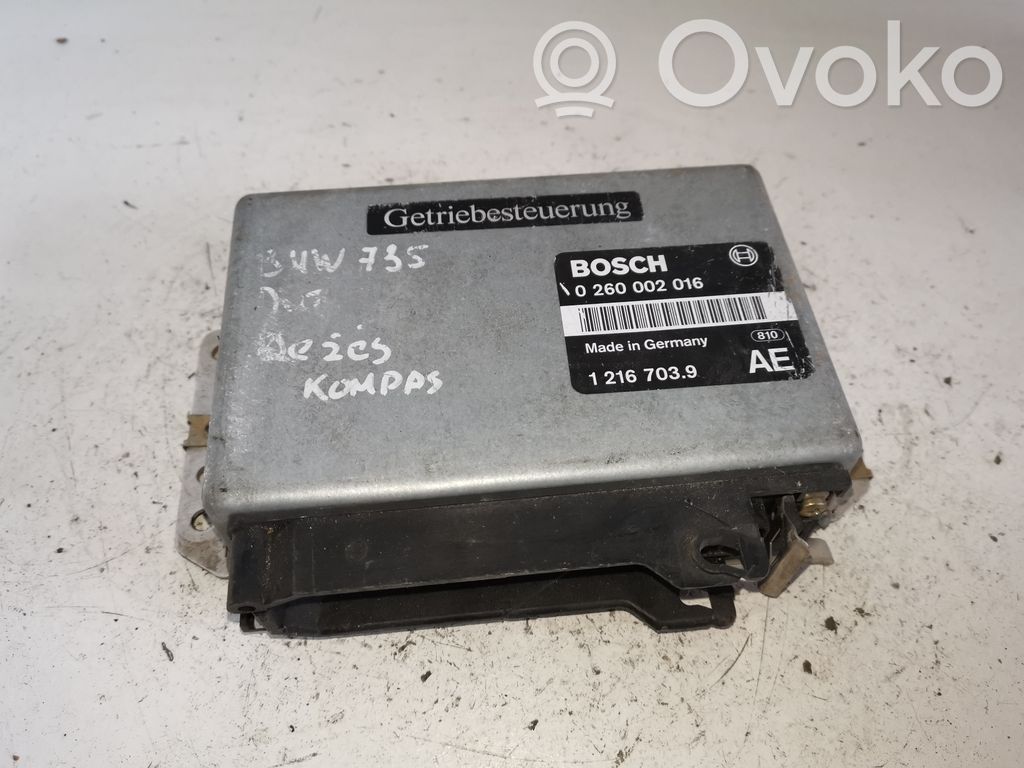 Unidad de control/módulo de la caja de cambios   0260002016,12167039,1216703