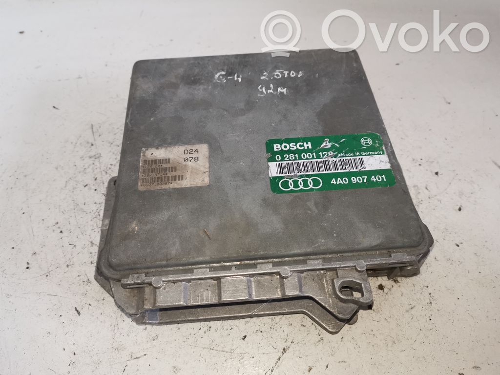 Engine control unit/module   0281001128,4A0907401