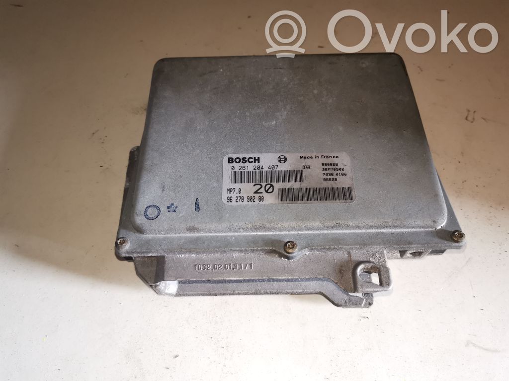 Peugeot 406 Engine control unit/module 
