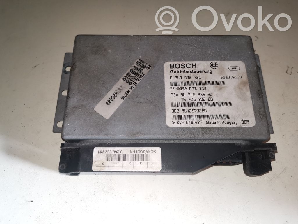 Citroen C5 Gearbox control unit/module 