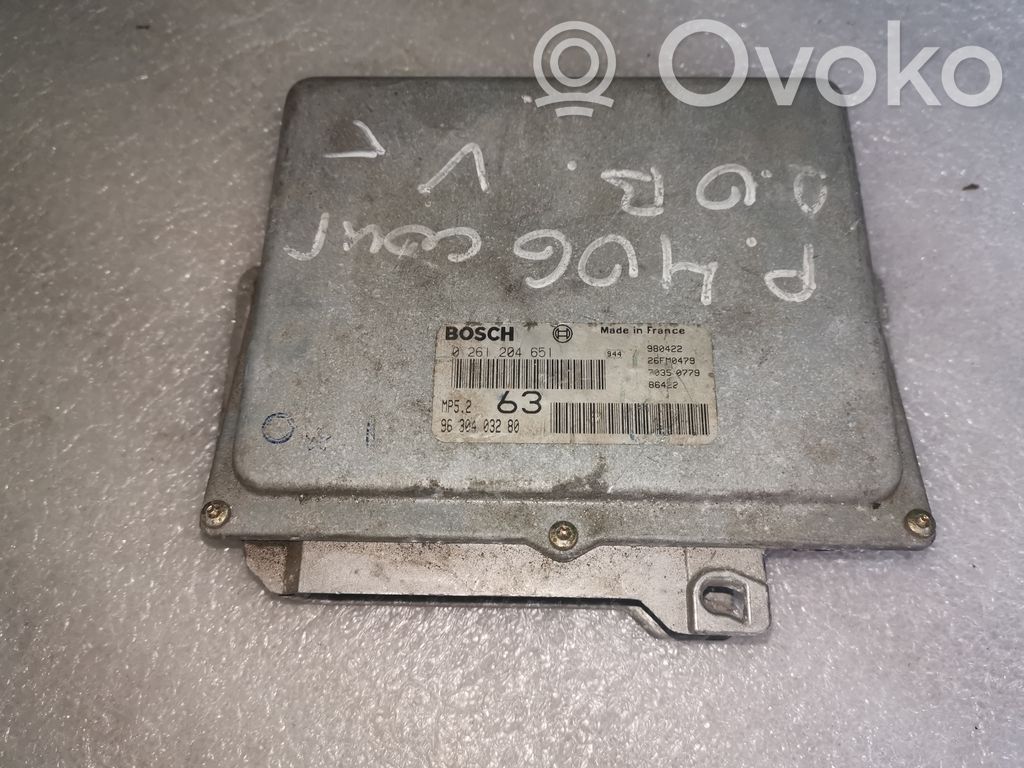 Peugeot 406 Engine control unit/module 