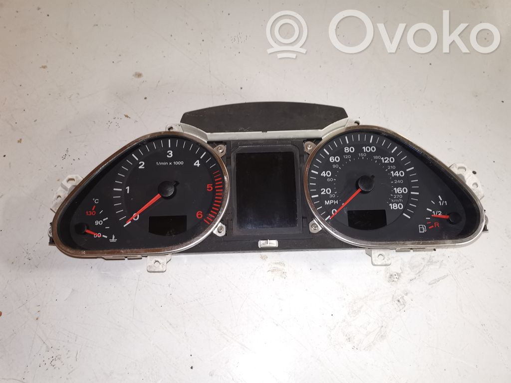 Audi A6 S6 C6 4F Speedometer (instrument cluster) 