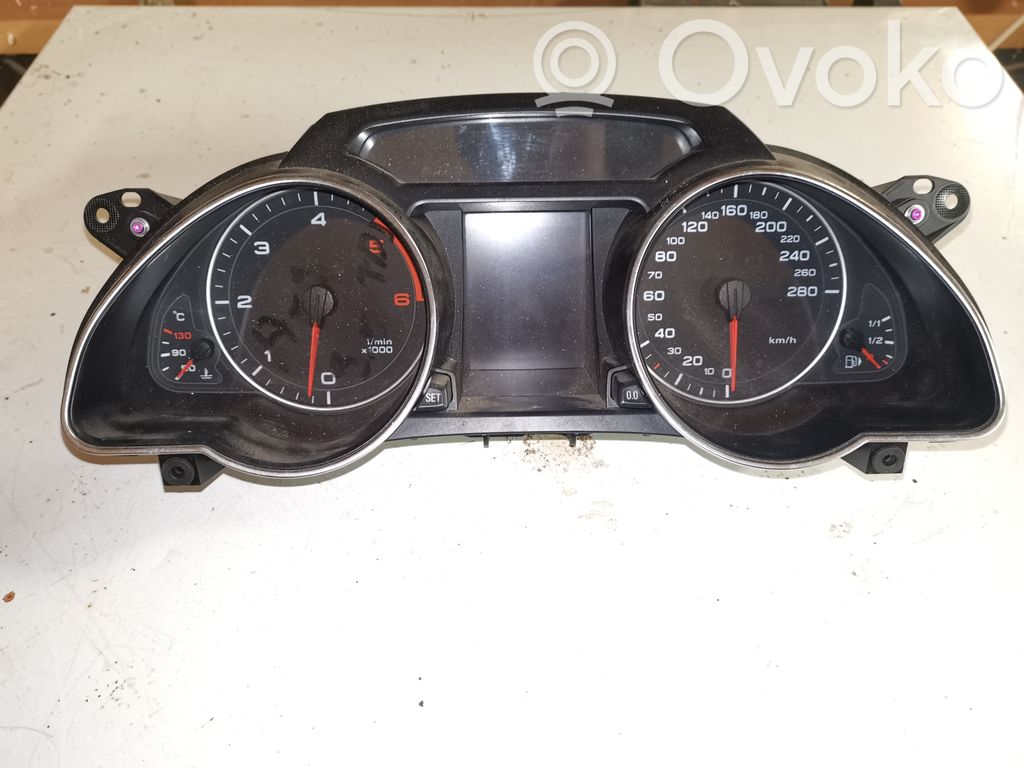 Audi A5 8T 8F Speedometer (instrument cluster) 