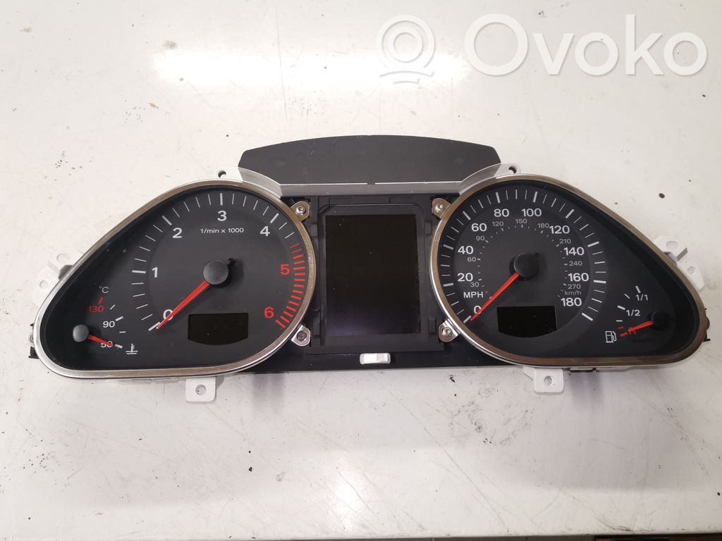 Audi A6 S6 C6 4F Speedometer (instrument cluster) 