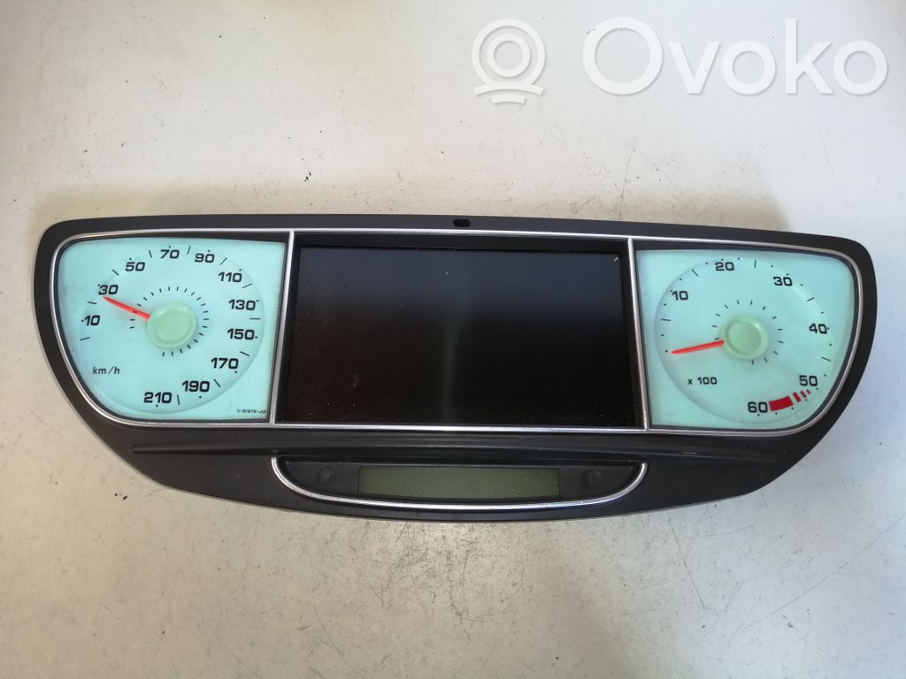 Peugeot 807 Spidometrs (instrumentu panelī) 