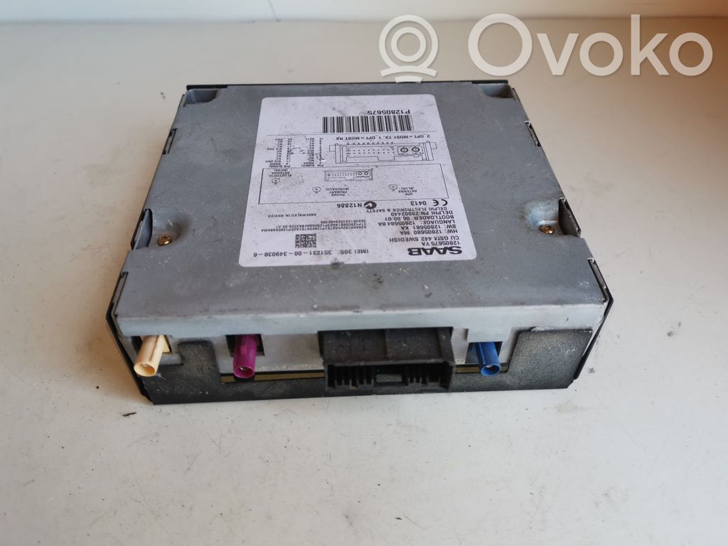 Saab 9-3 Ver2 GPS navigation control unit/module 