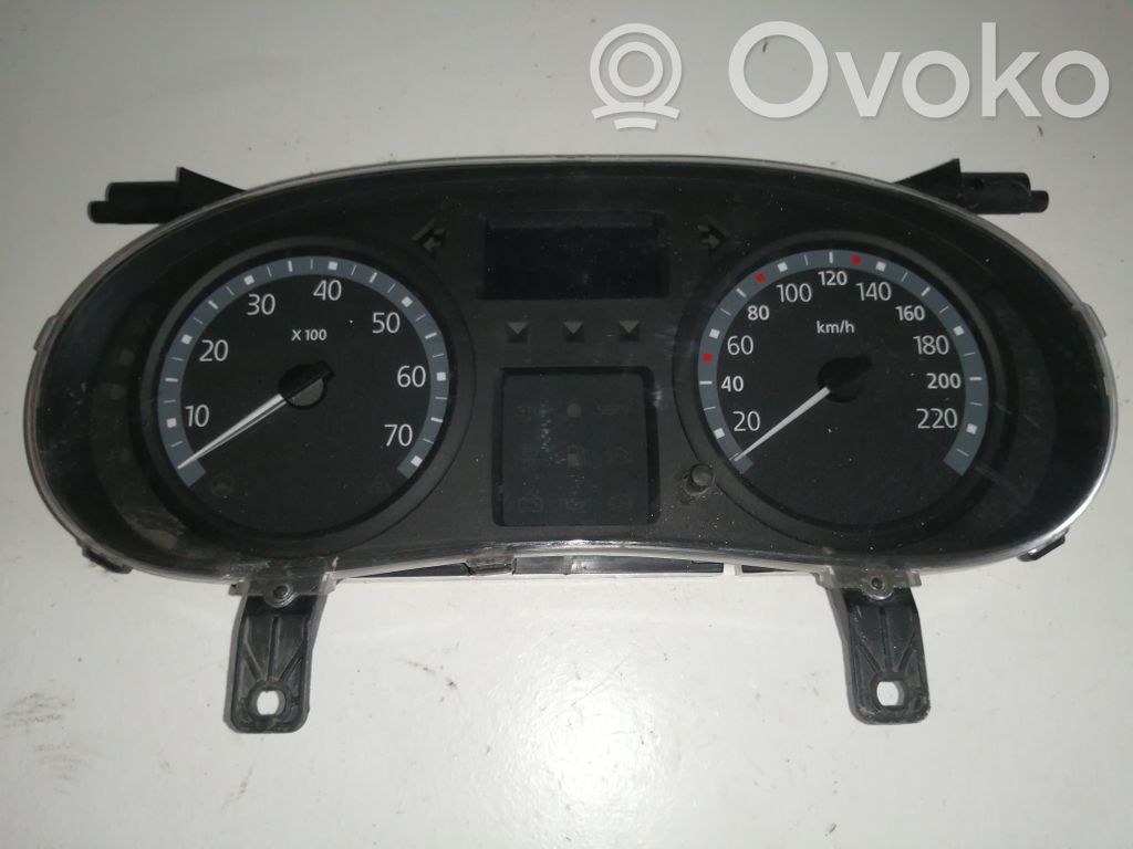Renault Clio III Speedometer (instrument cluster) 