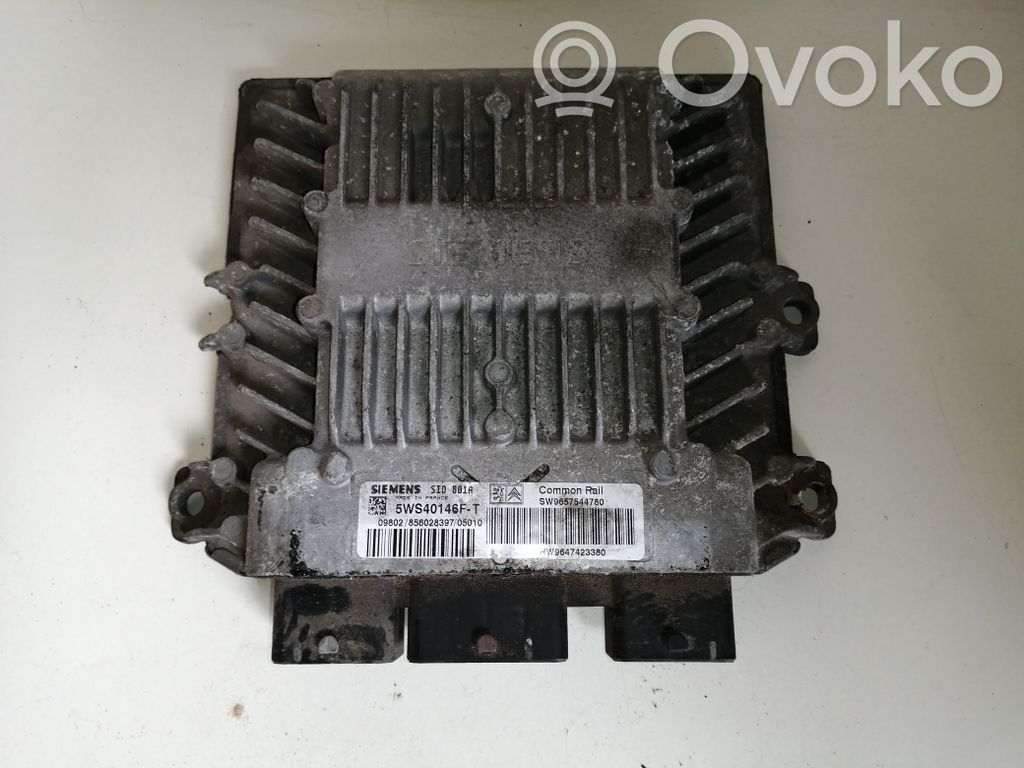Peugeot 307 Engine control unit/module 