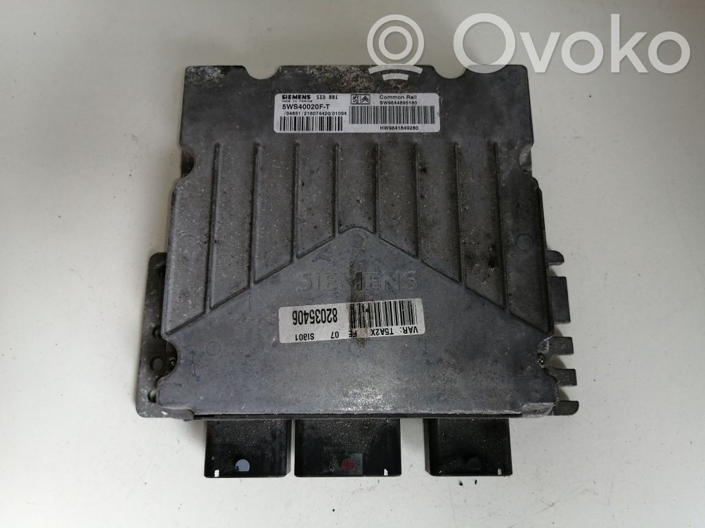 Peugeot 307 Engine control unit/module 