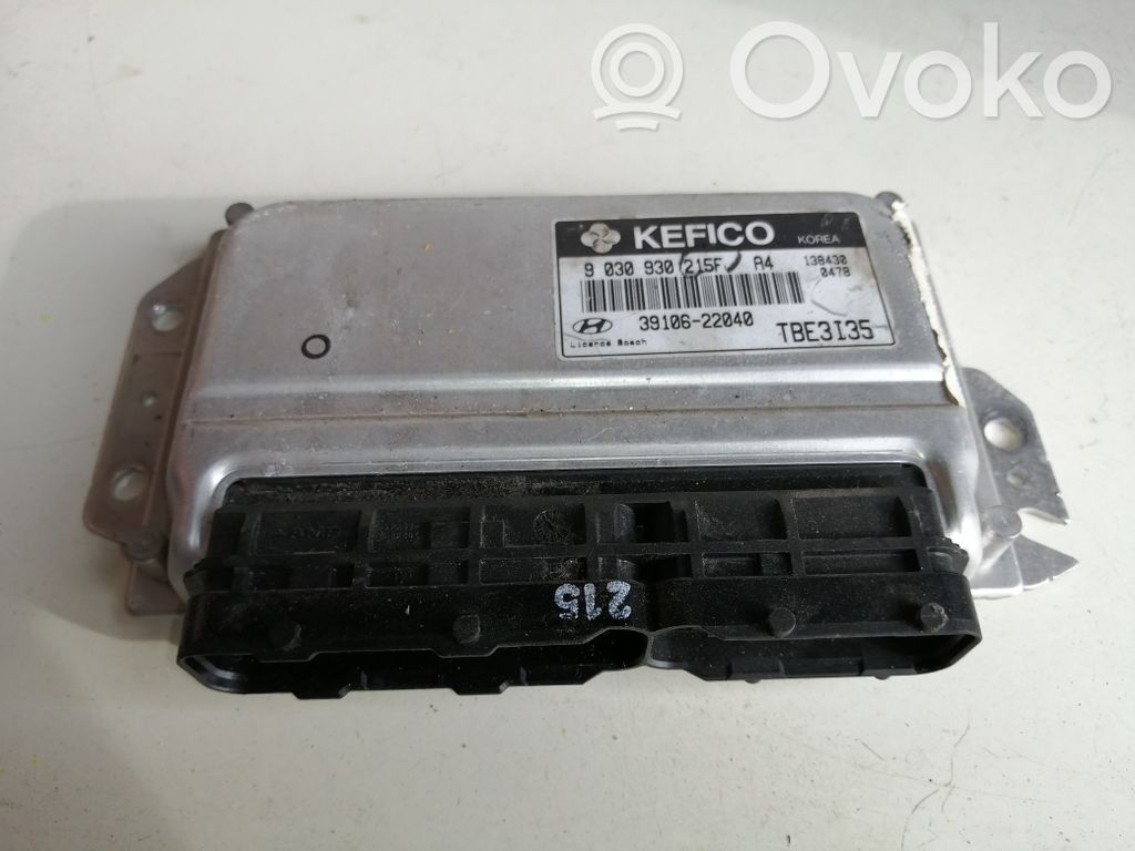 Hyundai Getz Engine control unit/module 