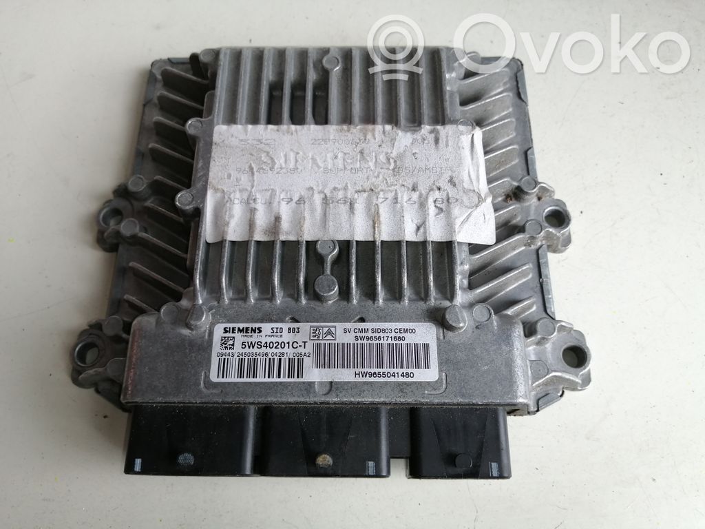 Peugeot 307 Engine control unit/module 