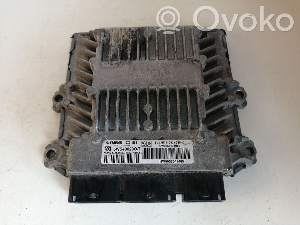 Engine control unit/module   9655041480,9656171080