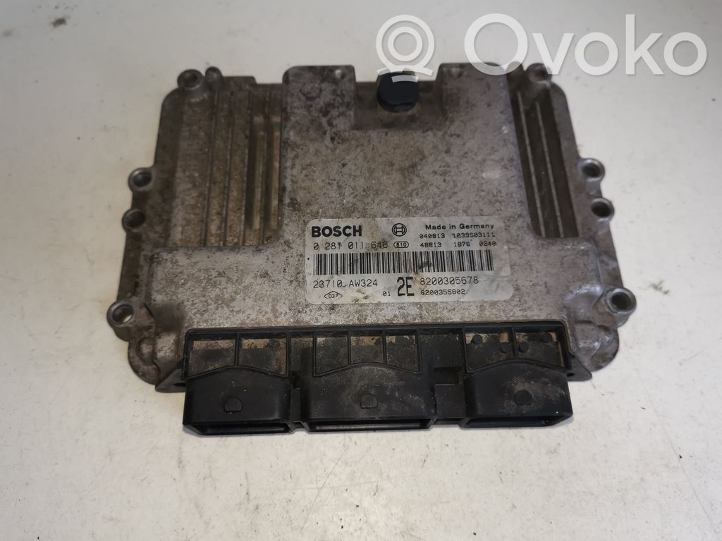 Engine control unit/module   0281011646,23710AW324