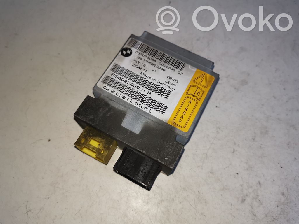 BMW 7 E65 E66 Airbag control unit/module 