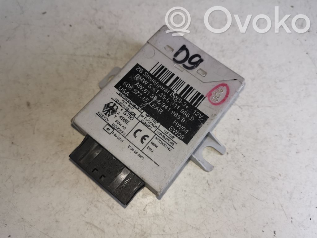BMW X5 E53 Imobilaizera vadības bloks 