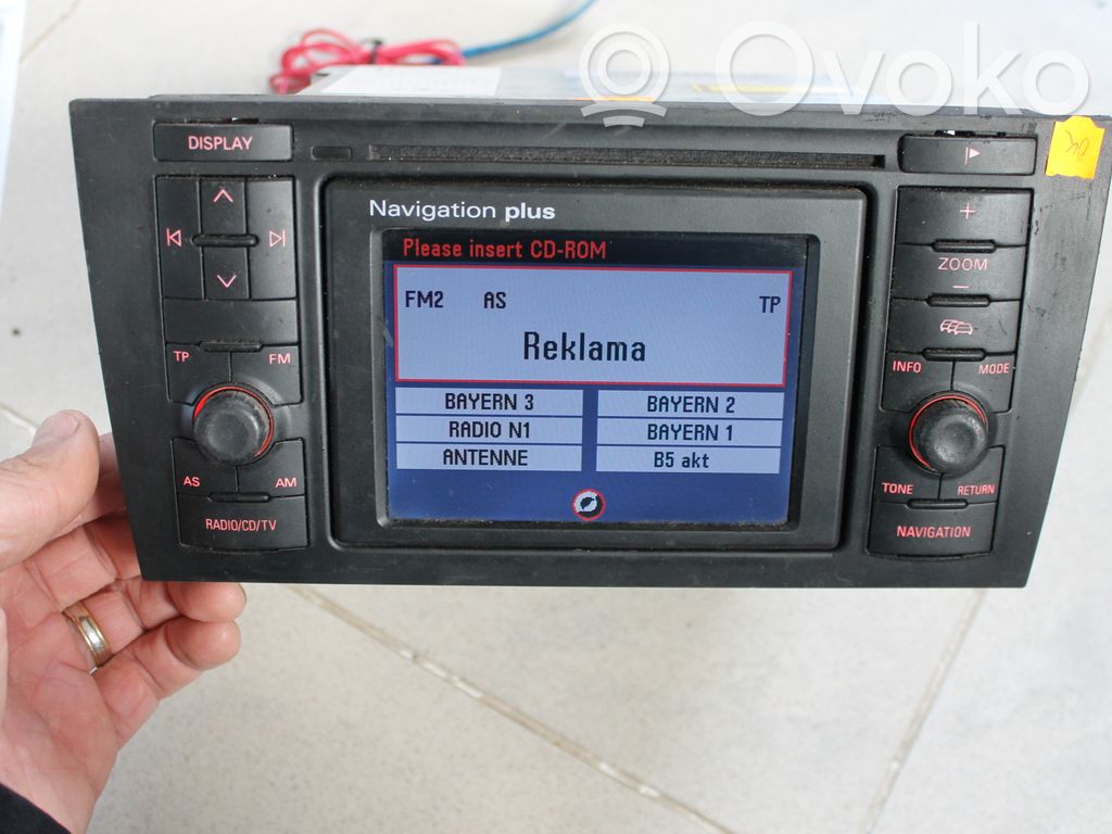 Audi A6 Allroad C5 Panel / Radioodtwarzacz CD/DVD/GPS 