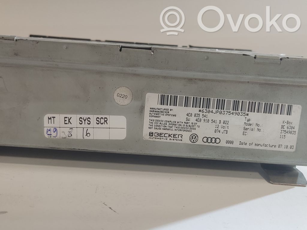 Sound amplifier   4E0035541
