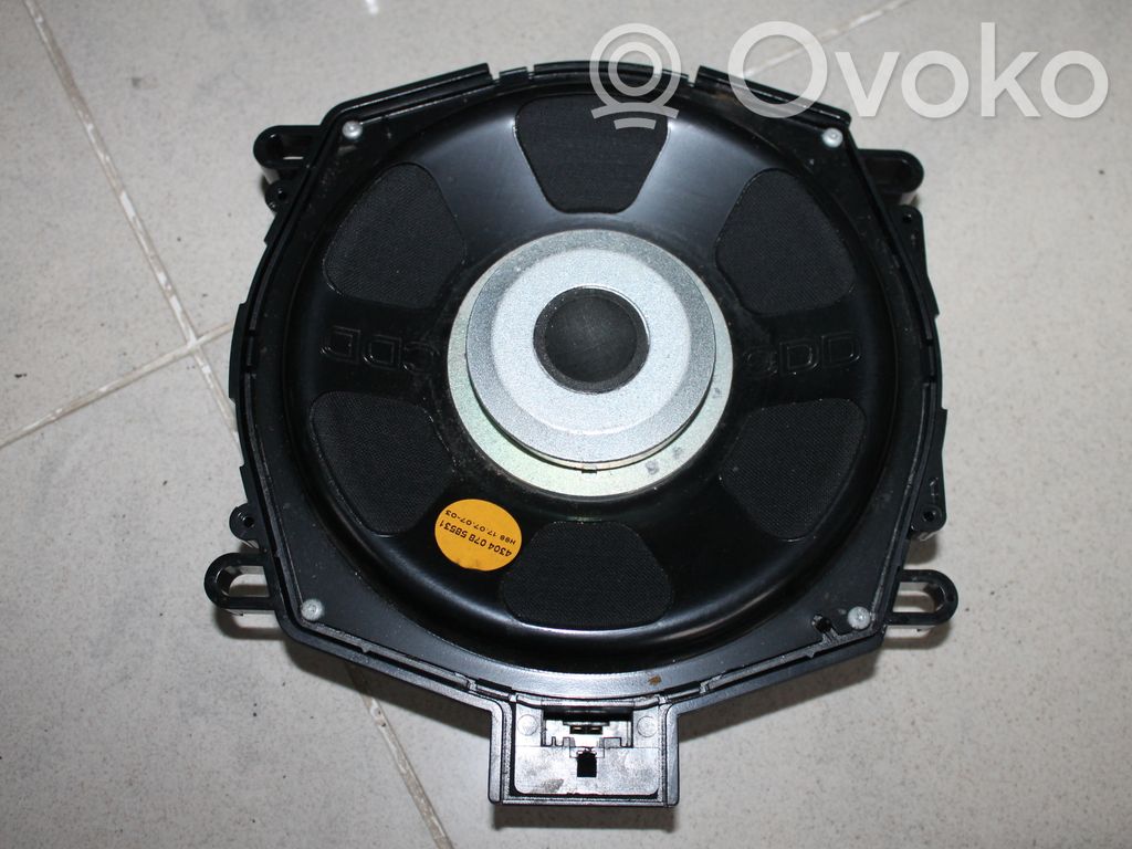 BMW X5 E70 Enceinte subwoofer 