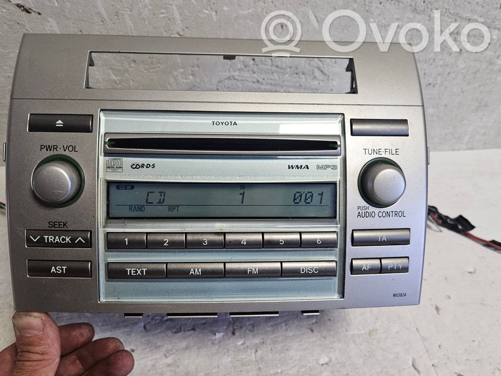 Toyota Corolla Verso AR10 Panel / Radioodtwarzacz CD/DVD/GPS 
