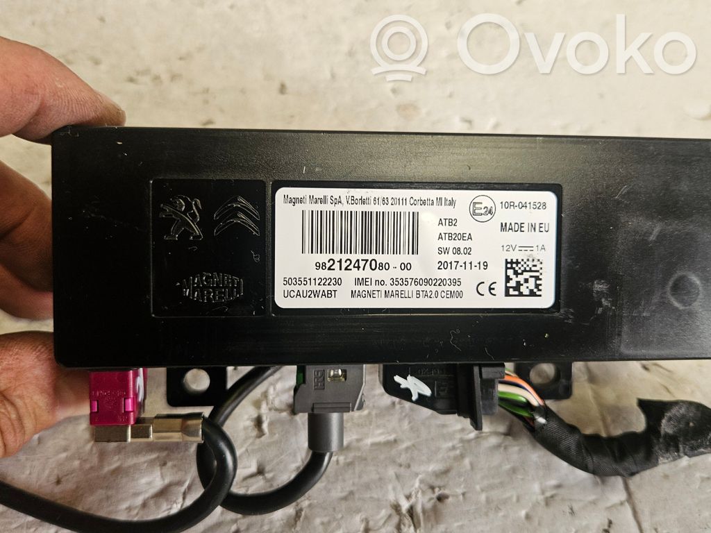 Citroen C3 Aircross Bluetooth control unit module 