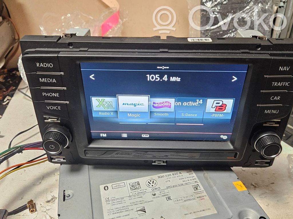 Volkswagen PASSAT B8 Monitor / wyświetlacz / ekran 