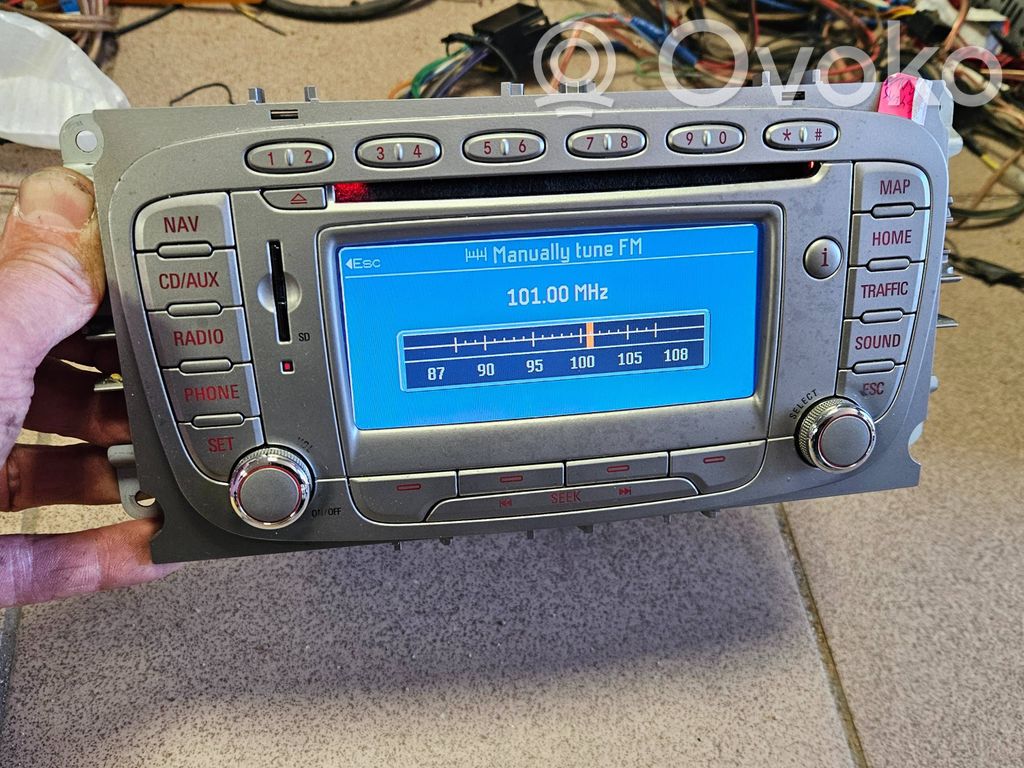 Ford S-MAX Panel / Radioodtwarzacz CD/DVD/GPS 
