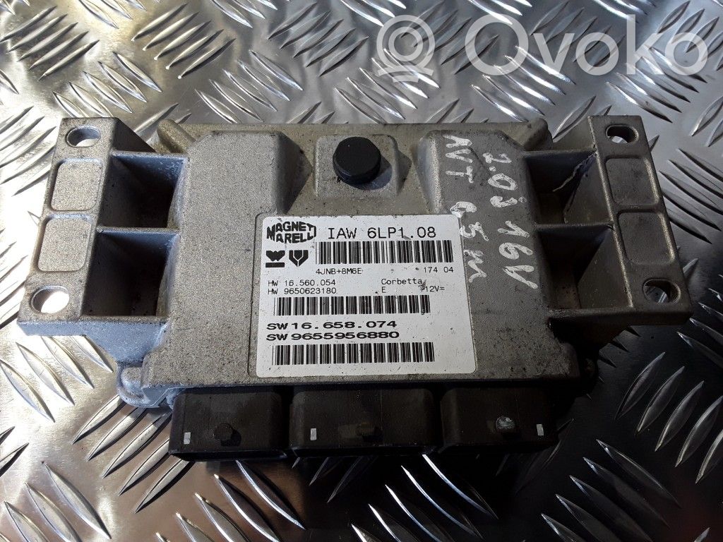 Engine control unit/module   IAW6LP108,9650623180,9655956880