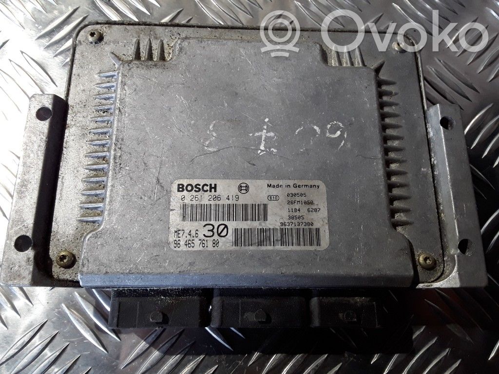 Peugeot 607 Engine control unit/module 