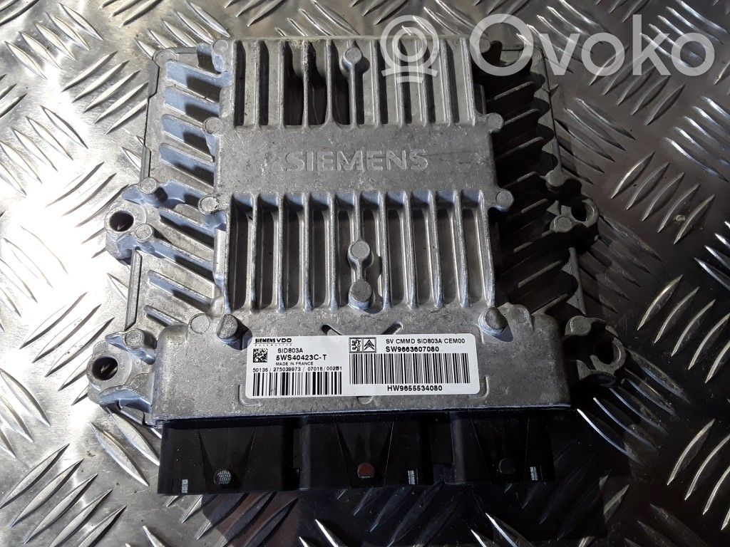 Peugeot 407 Engine control unit/module 