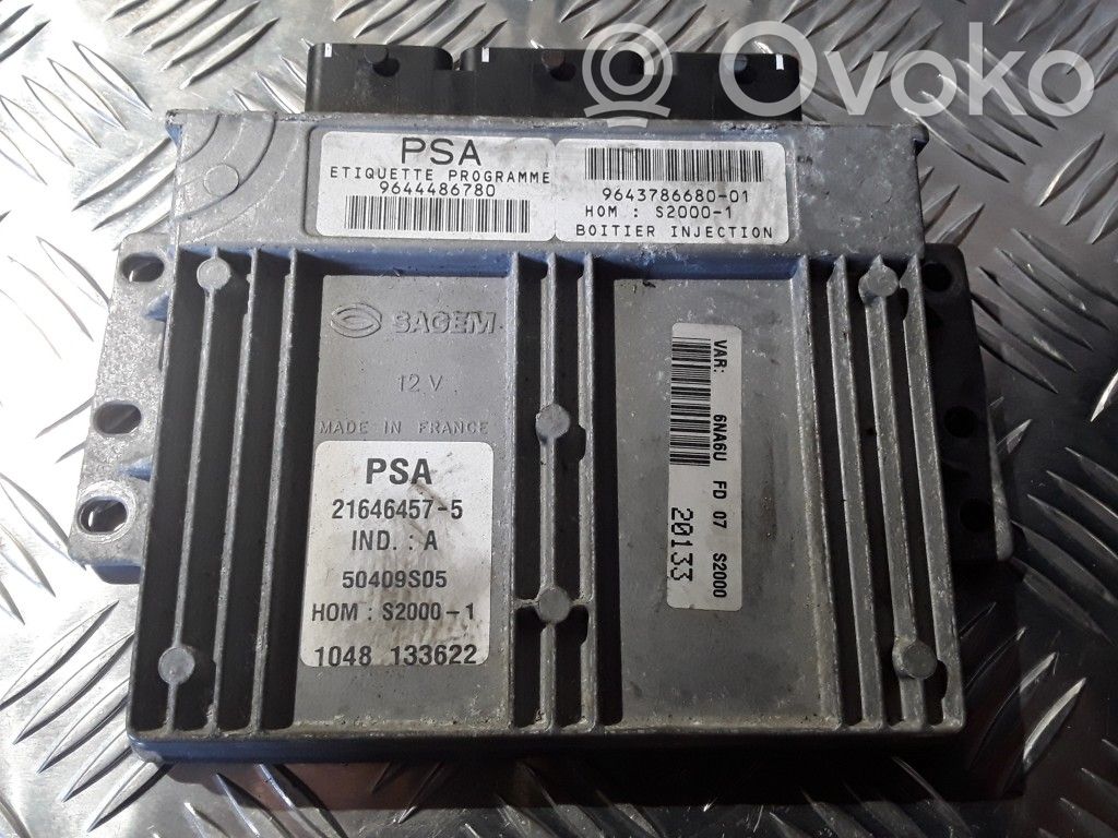 Citroen Xsara Picasso Engine control unit/module 
