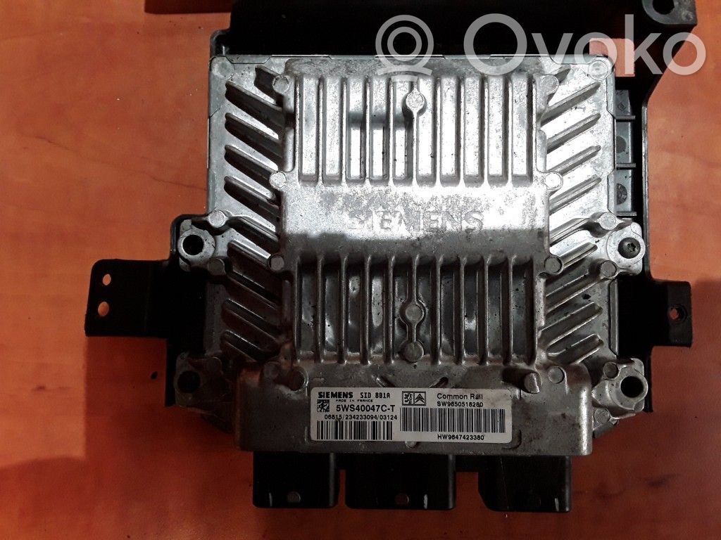 Engine control unit/module   9647423380,9650518280