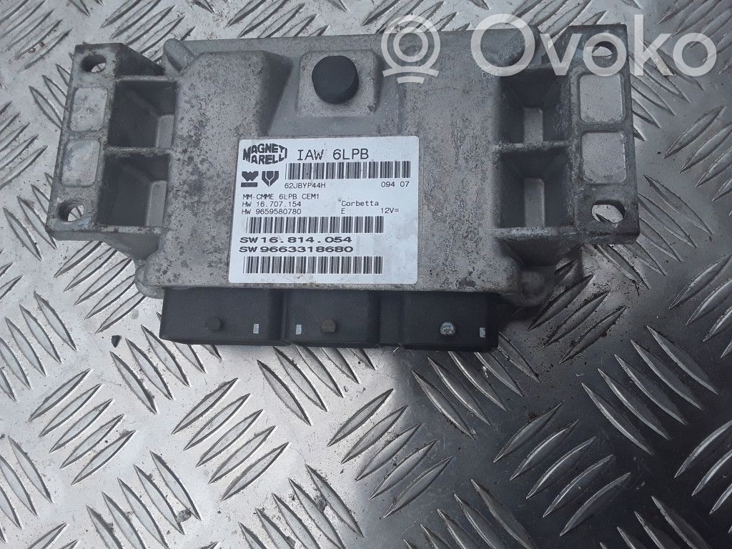 Unidad de control/módulo del motor   9663318680