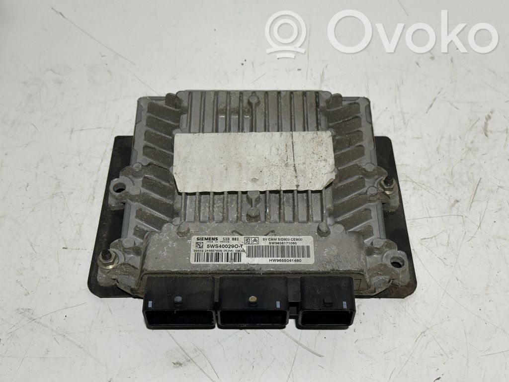 Peugeot 307 Engine control unit/module 