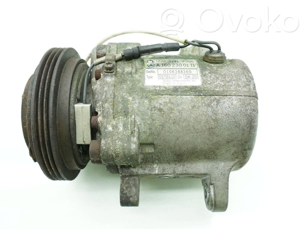 Smart ForTwo I Air conditioning (A/C) compressor (pump) 