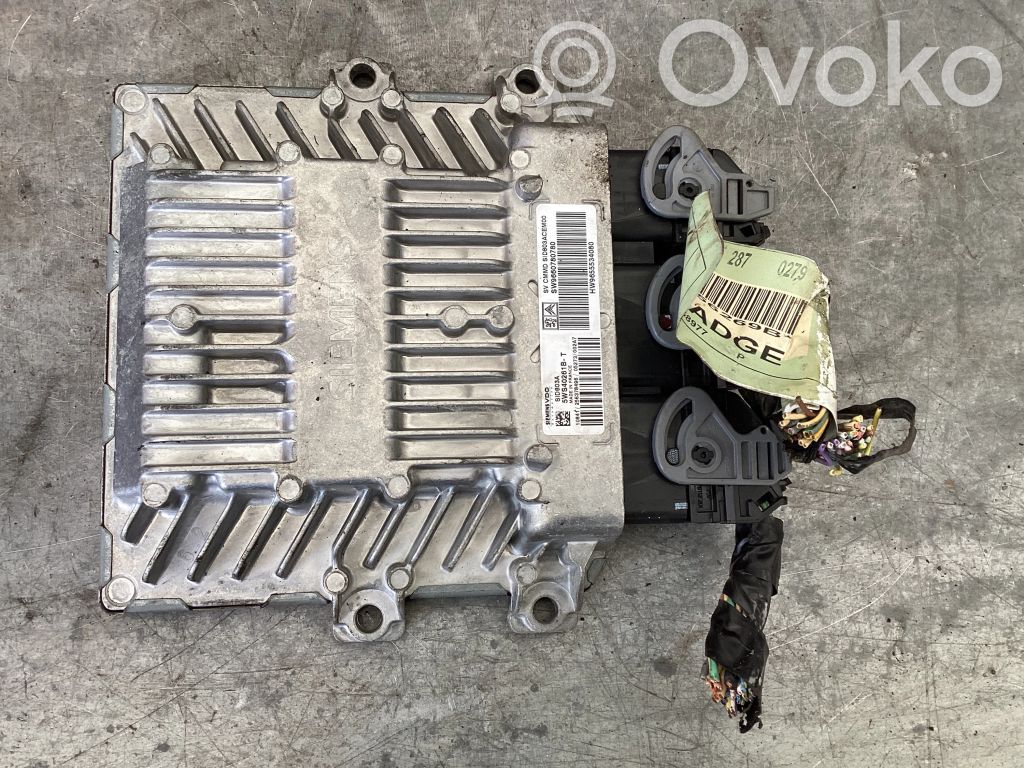 Peugeot 407 Engine control unit/module 