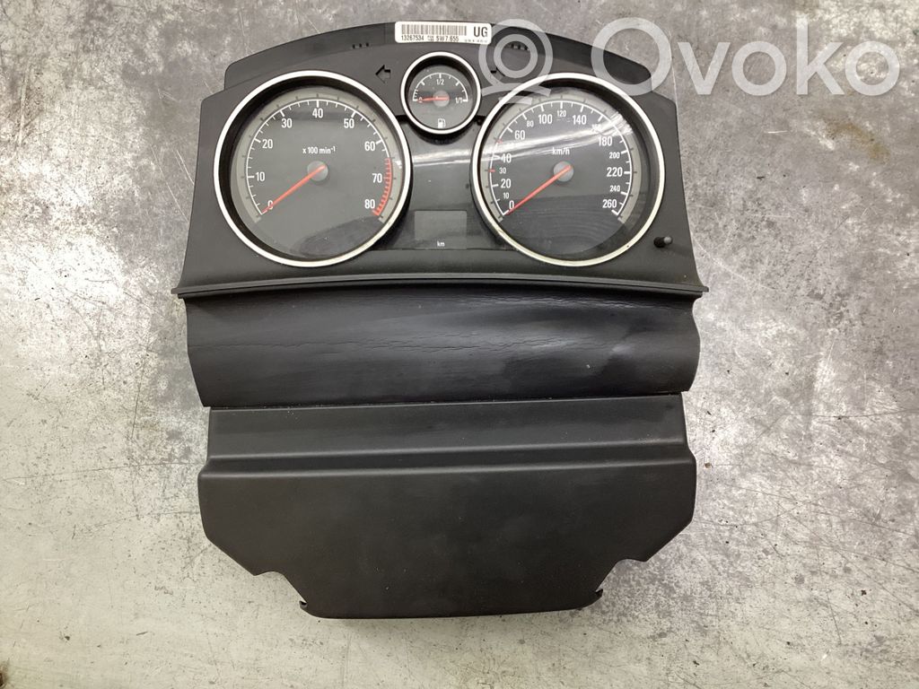 Opel Astra H Vitezometru (grup de instrumente) 