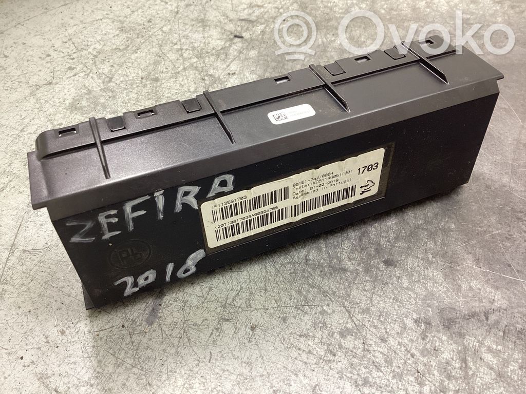 Opel Zafira C Air conditioner control unit module 