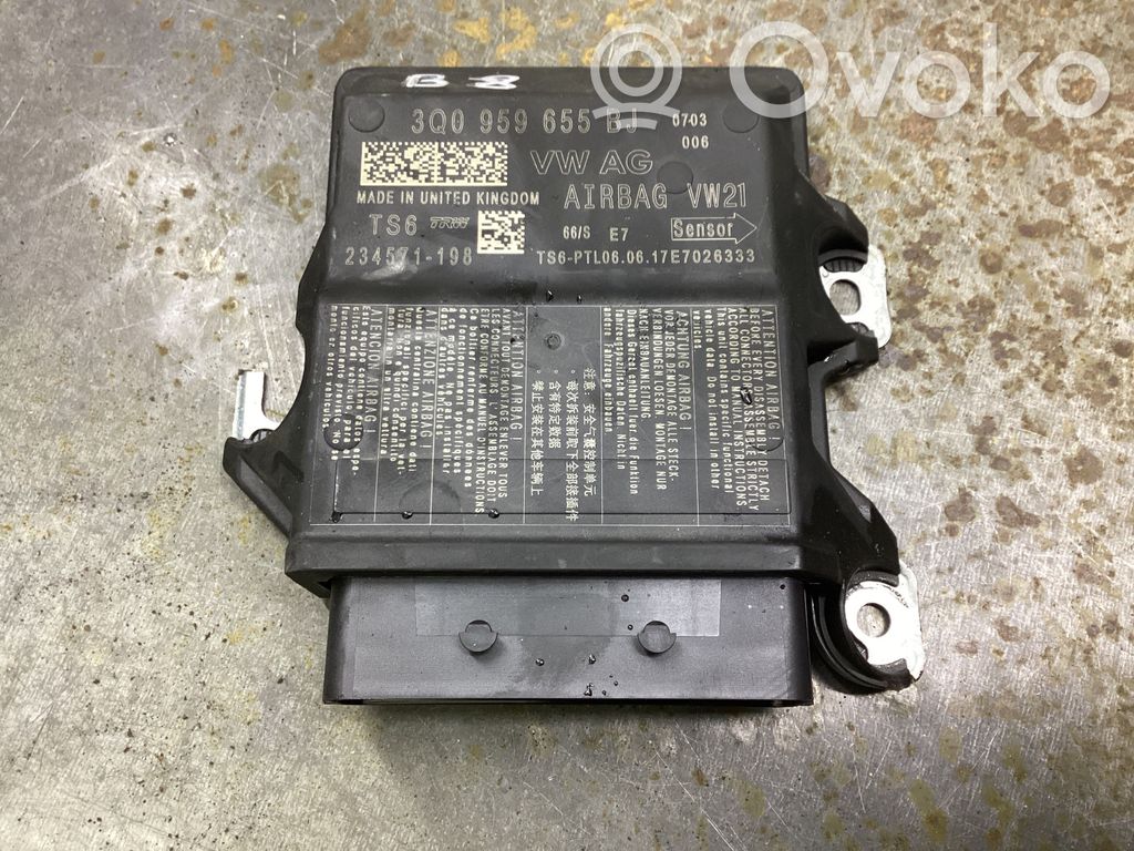 Volkswagen PASSAT B8 Sterownik / Moduł Airbag 