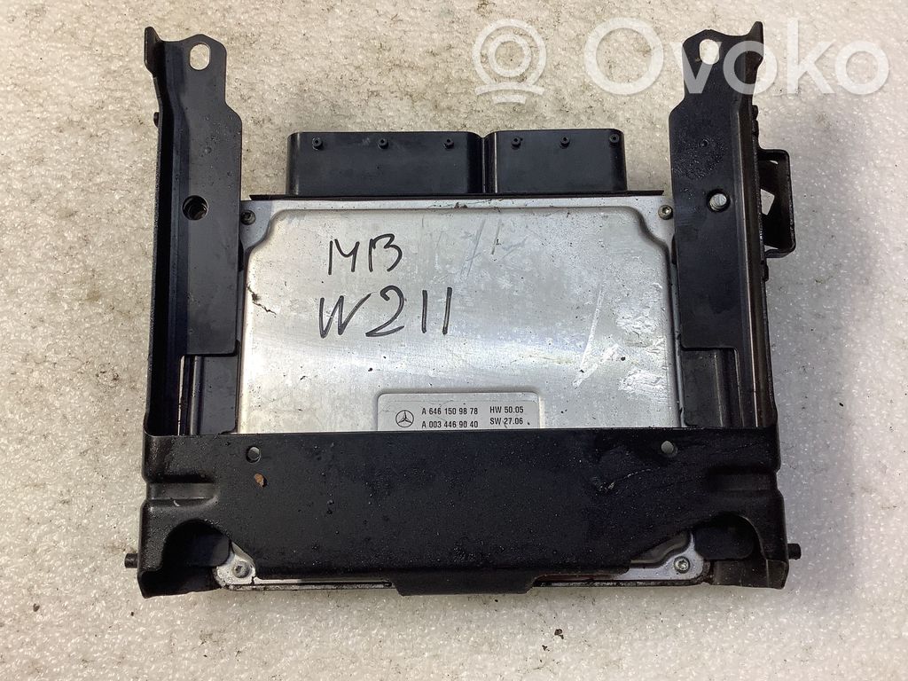 Mercedes-Benz E W211 Engine control unit/module 