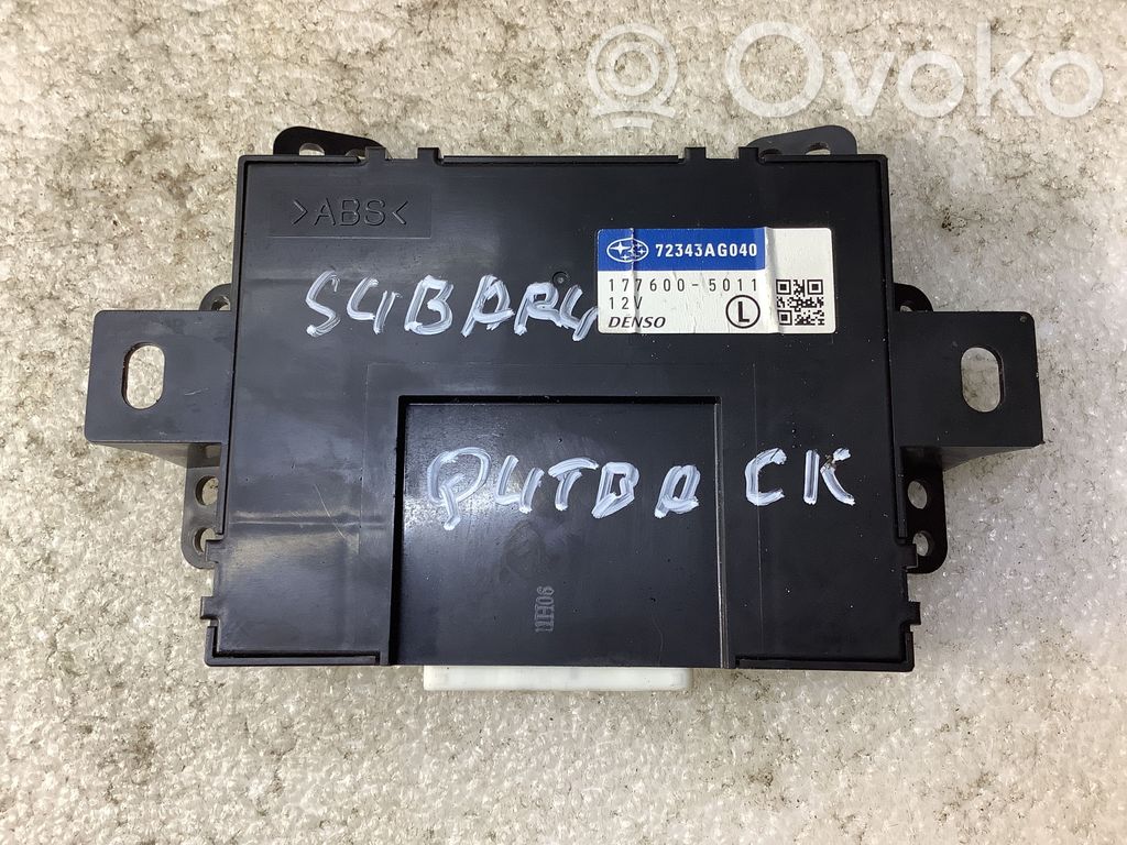 Air conditioner control unit module   72343AG040,1776005011