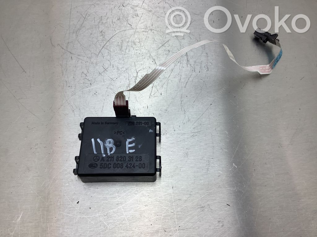Mercedes-Benz E W211 Sensor de lluvia 