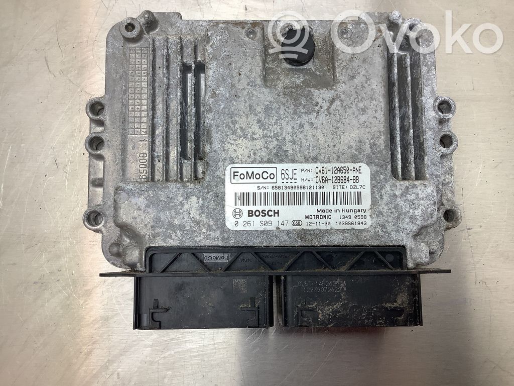 Engine control unit/module   CV6112A650ANE,CV6A12B684BB,0261S09147