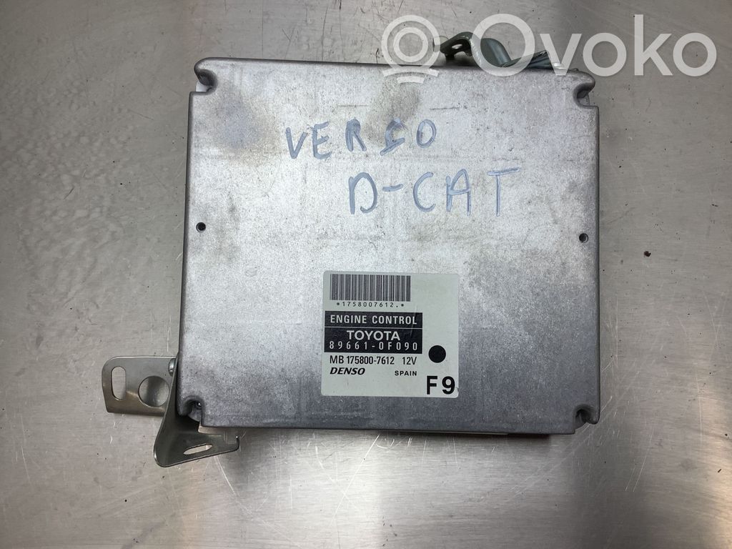 Engine control unit/module   1758007612,MB1758007612,896610F090