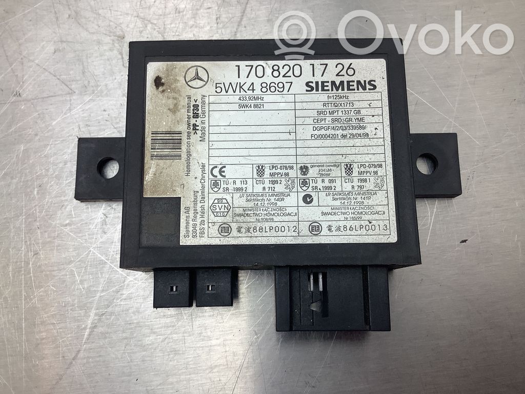 Mercedes-Benz SLK R170 Comfort/convenience module 