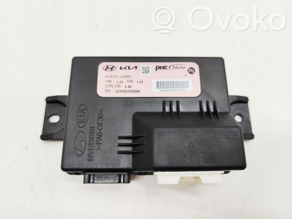 KIA Xceed Other control units/modules 