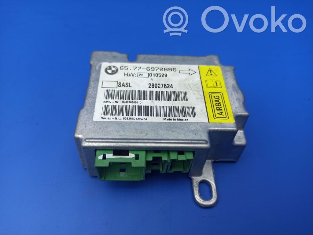 Module de contrôle airbag   6970886,SJ6970886010,28027624