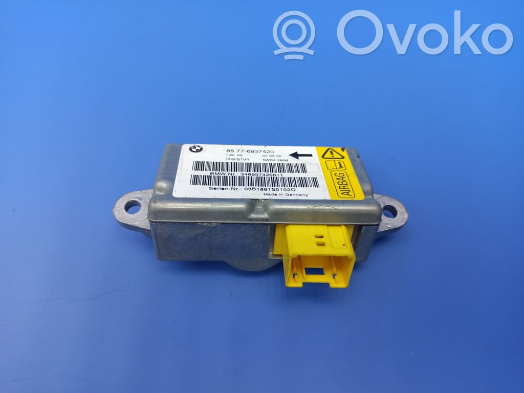 BMW 7 E65 E66 Airbagsensor Crashsensor Drucksensor 