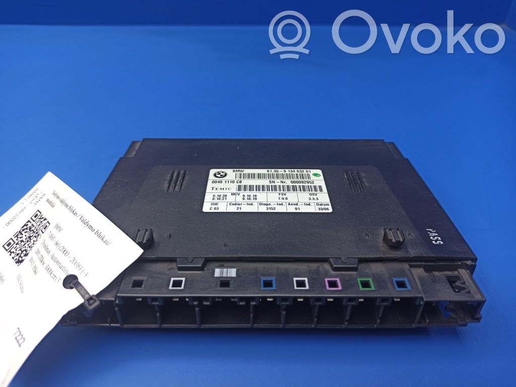 BMW 7 E65 E66 Seat control module 
